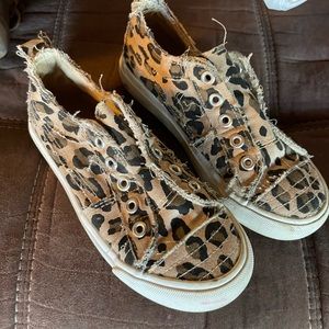 Leopard sneakers